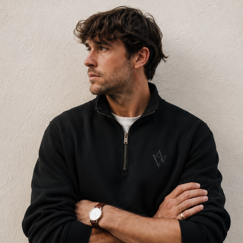 The Quarter-Zip (Onyx)