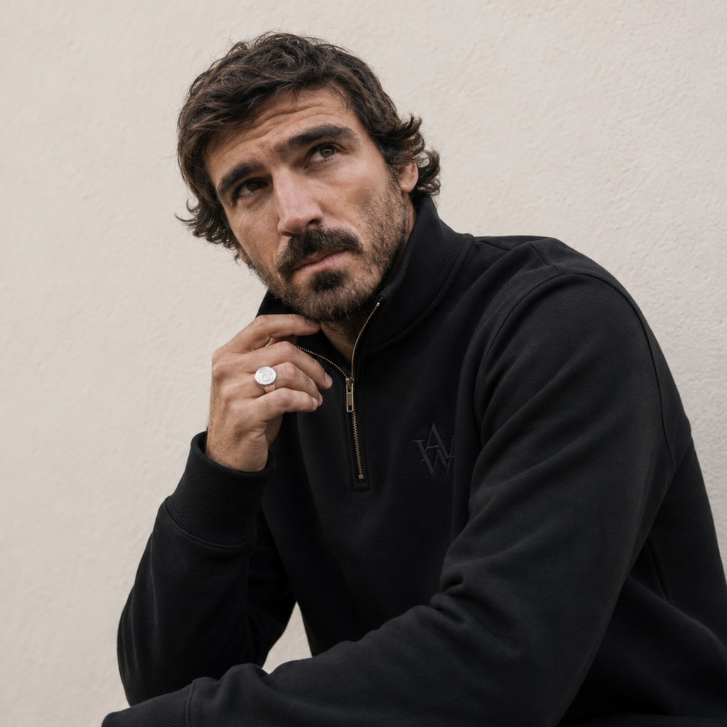 The Quarter-Zip (Onyx)