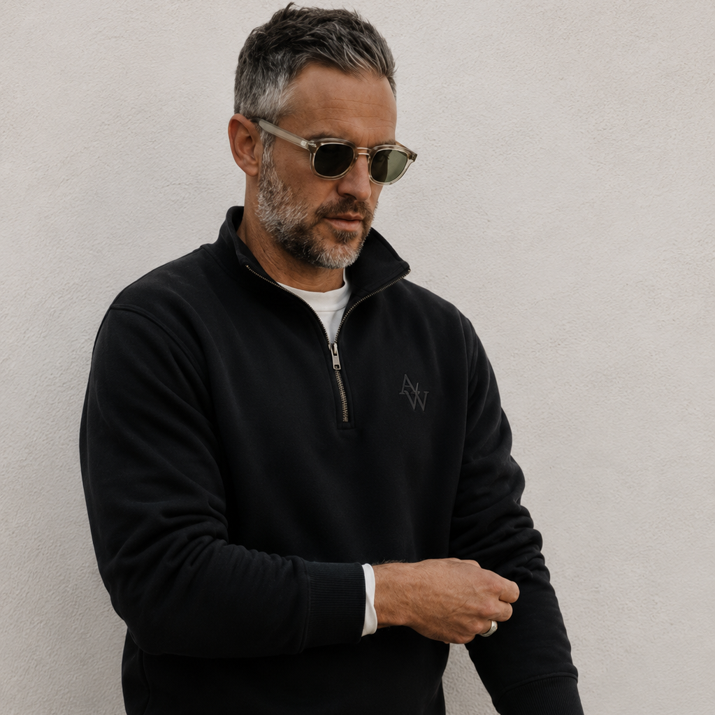 The Quarter-Zip (Onyx)