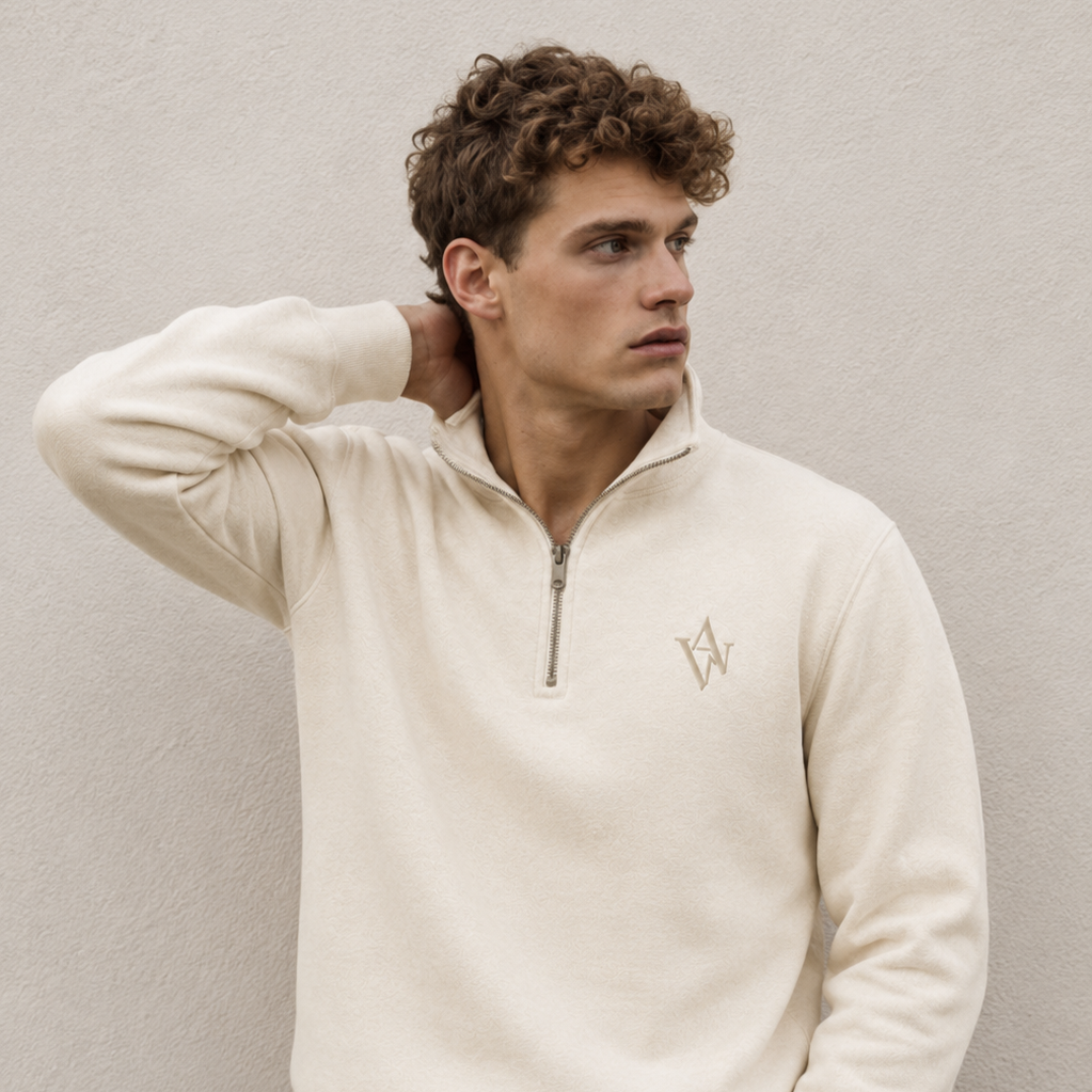 The Quarter-Zip (Sand)