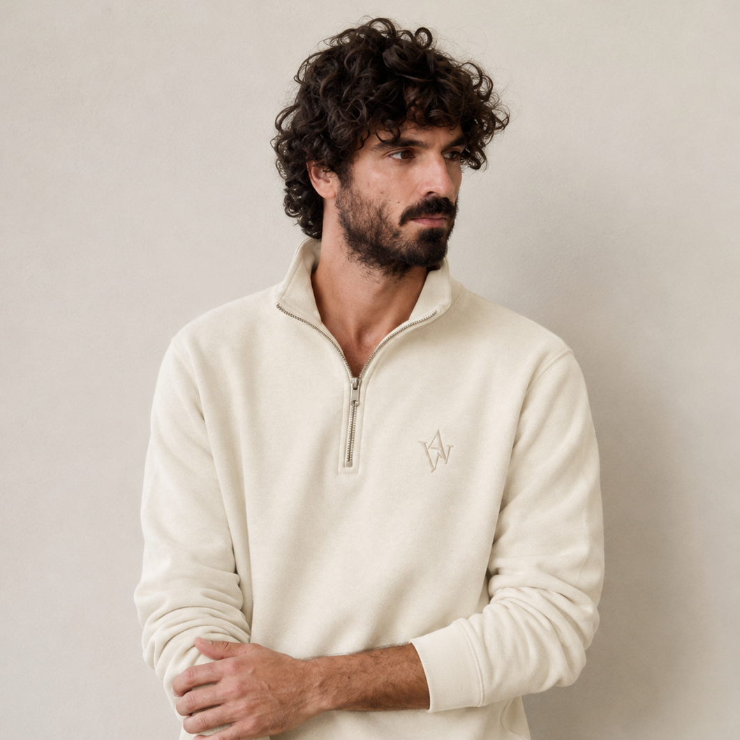 The Quarter-Zip (Sand)